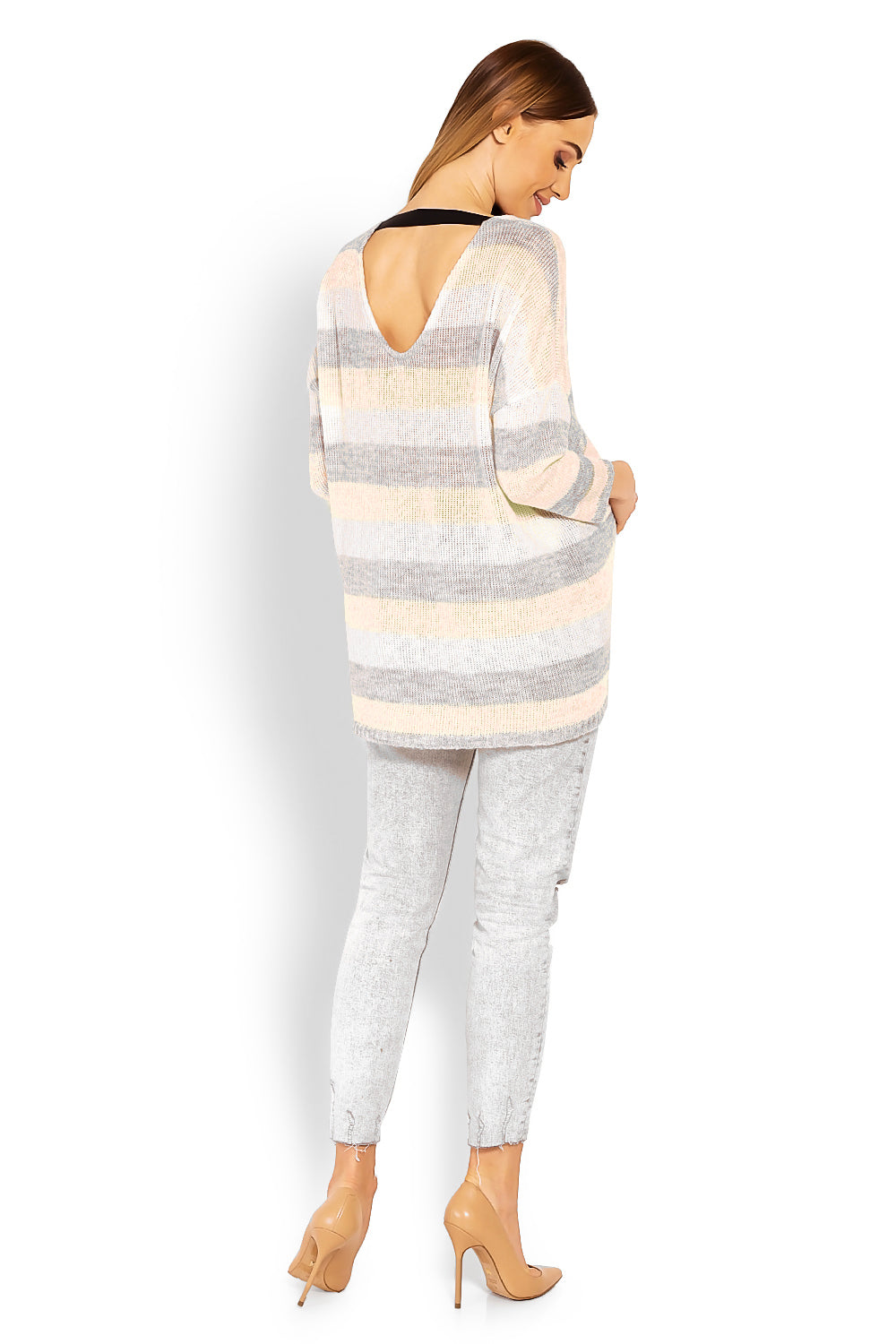 Pull femme PeeKaBoo Chandail Grossesse Chandail — jaune