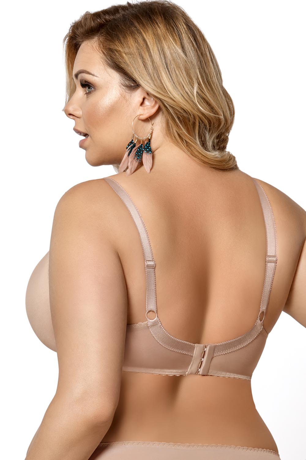 Soutien-gorge semi-soft femme Gorsenia Lingerie Soft Soft — beige