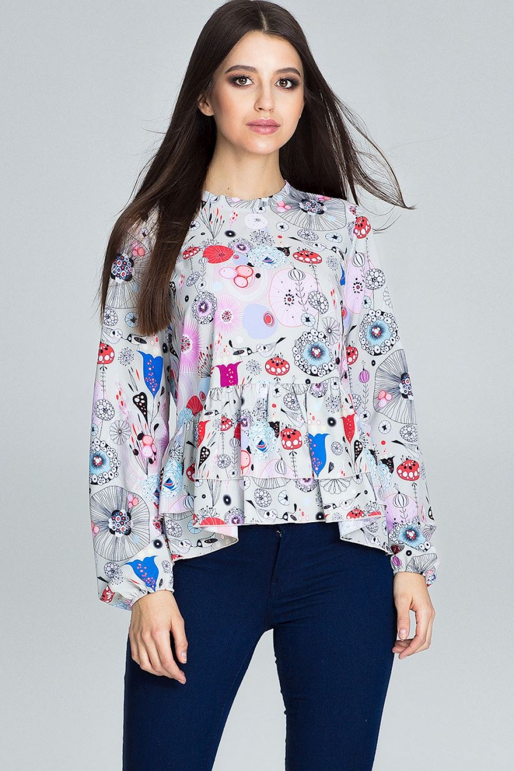 Blouse femme Figl Chemisier Chemisier — multicouleur