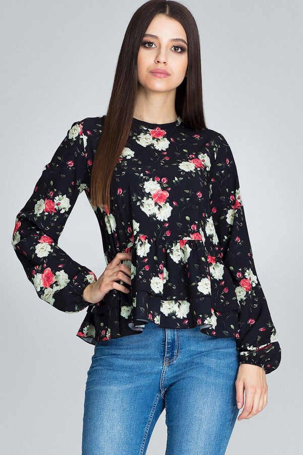 Blouse femme Figl Chemisier Chemisier — noir