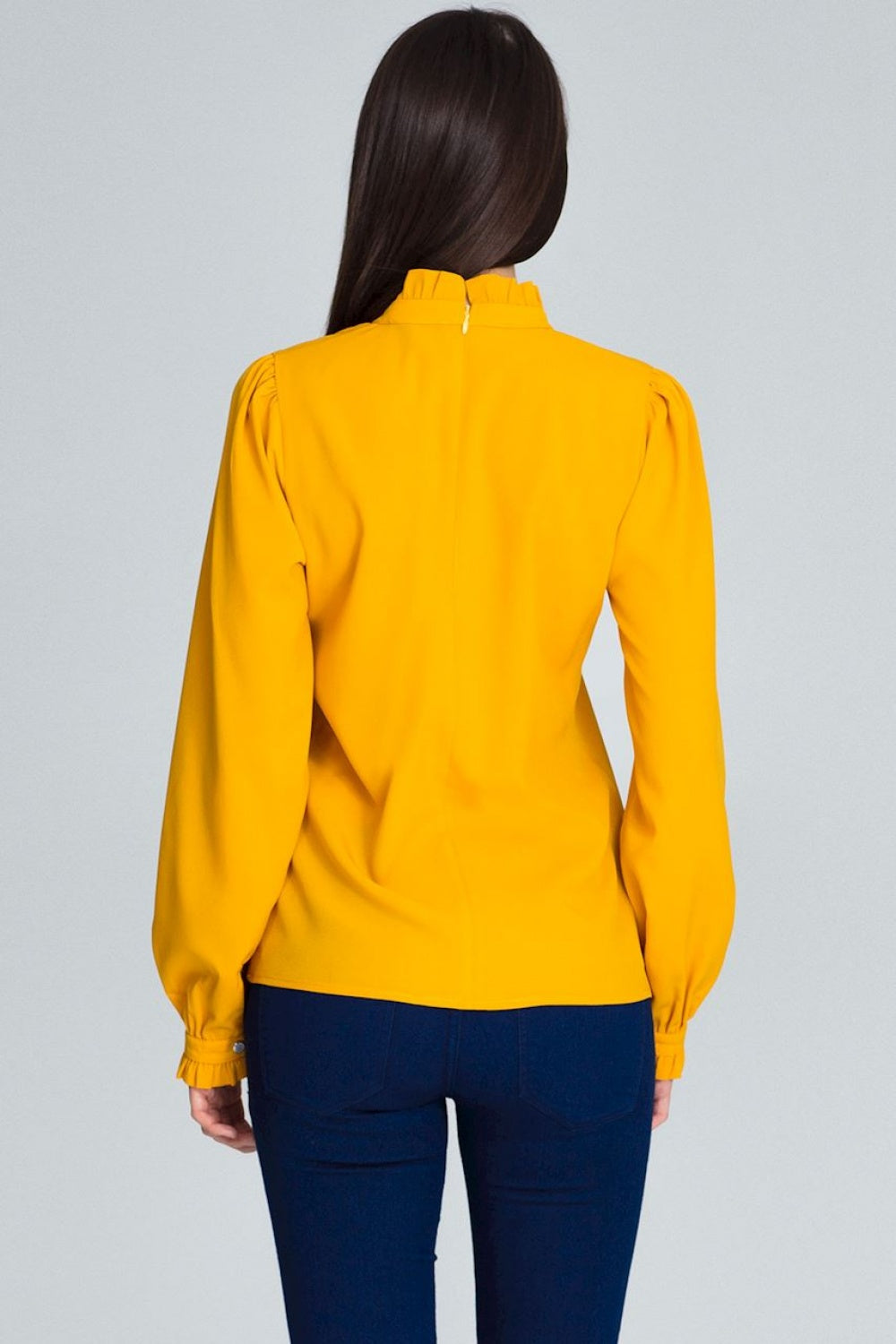 Blouse femme Figl Chemisier Chemisier — jaune