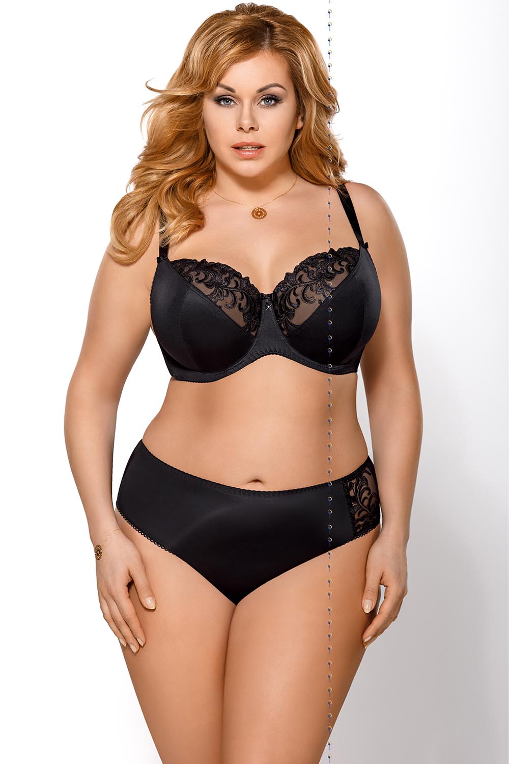 Soutien-gorge semi-soft femme Gorsenia Lingerie Soft Soft — noir