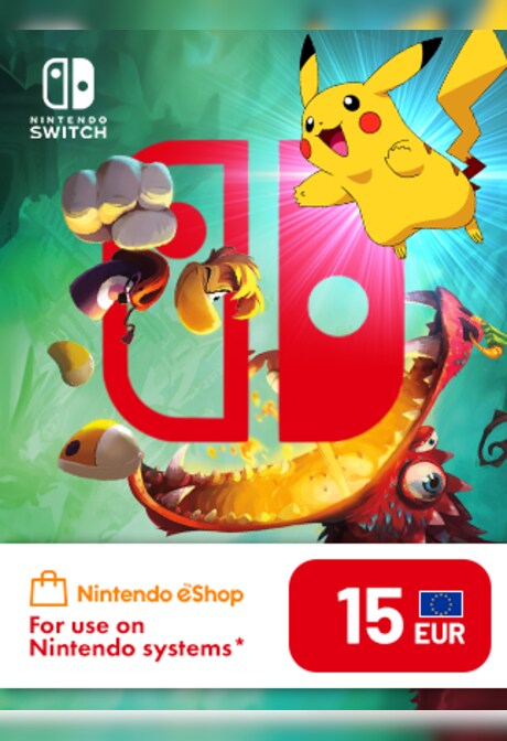 Nintendo eShop Card 15 EUR - Nintendo eShop Key - GERMANY