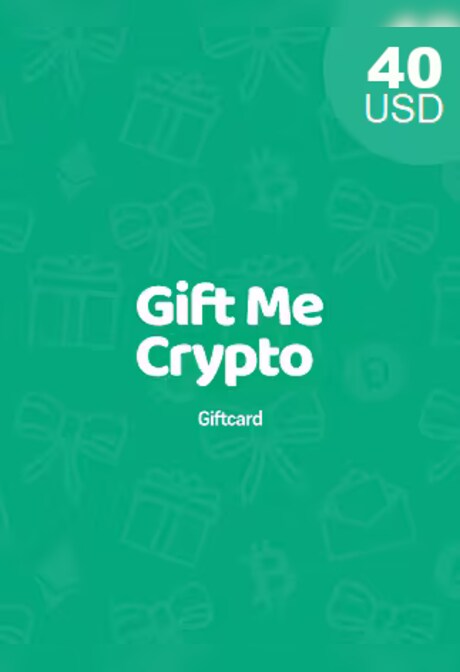 Gift Me Crypto Gift Card 40 USD - giftmecrypto Key - GLOBAL