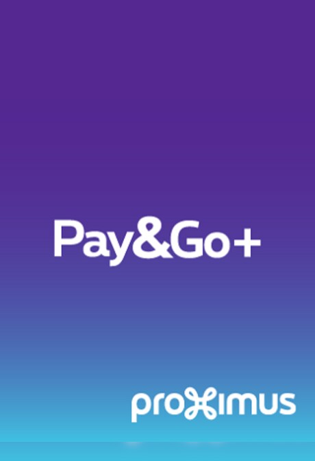 Proximus Pay&Go+ Prepaid Card 15 EUR - Proximus Key - BELGIUM
