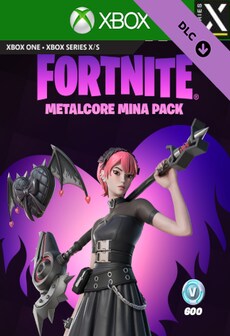 Fortnite - Metalcore Mina Pack + 600 V-Bucks (Xbox Series X/S) - Xbox Live Key - EUROPE