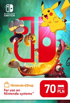 Nintendo eShop Card 70 PLN - Nintendo eShop Key - POLAND