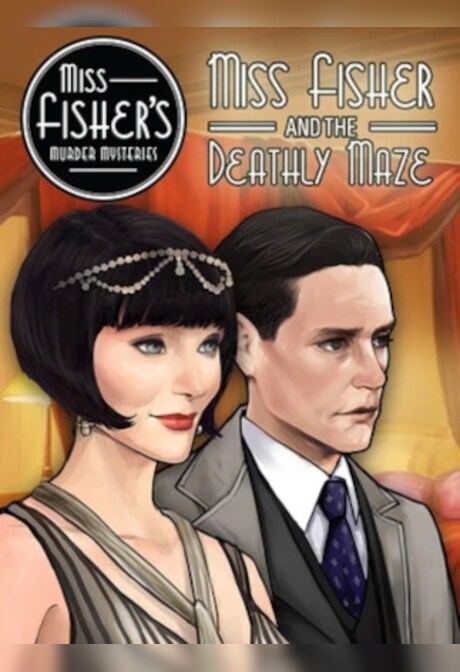 Miss Fisher and the Deathly Maze (PC) - Steam Key - EUROPE
