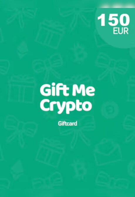 Gift Me Crypto Gift Card 150 EUR - giftmecrypto Key - GLOBAL