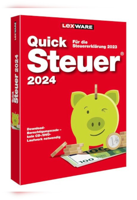 QuickSteuer 2024 (for tax year 2023) (PC) - Lexware Key - GLOBAL