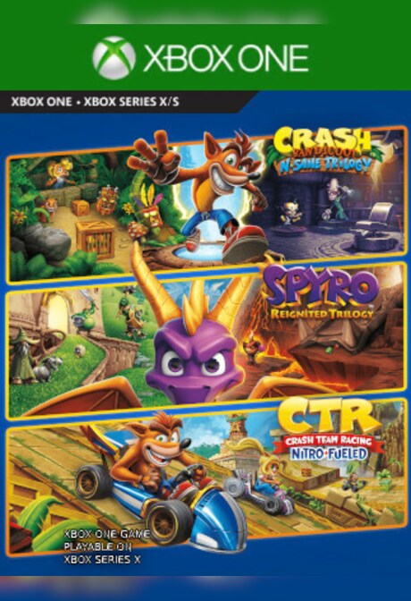 Crash + Spyro Triple Play Bundle (Xbox One) - Xbox Live Key - ARGENTINA
