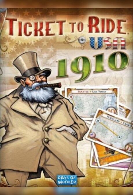 Ticket to Ride USA 1910 Steam Key GLOBAL
