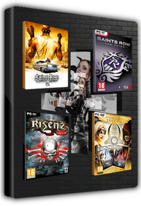 Saints Row 2 + Saints Row: The Third + Risen 2: Dark Waters + Sacred 2: Gold BUNDLE Steam Key GLOBAL