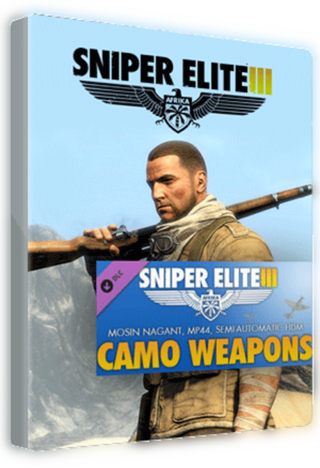Sniper Elite 3 - Camouflage Weapons Pack Steam Gift GLOBAL