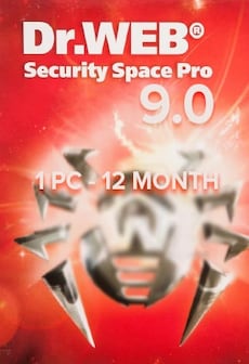 Dr.Web Security Space 9.0 1 Device PC 1 Device 12 Months Key GLOBAL