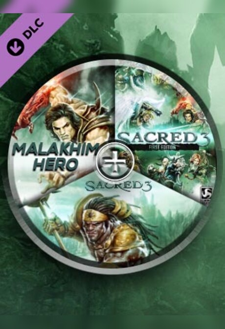 Sacred 3 + Underworld Story + Malakhim Hero Steam Key CIS
