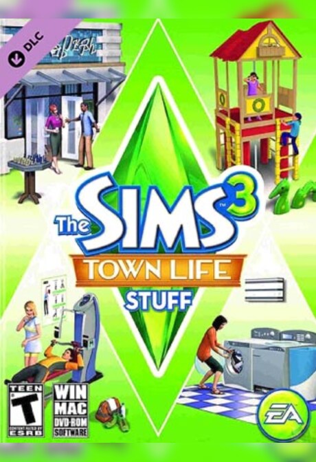 The Sims 3 Town Life Stuff (PC) - Steam Gift - GLOBAL