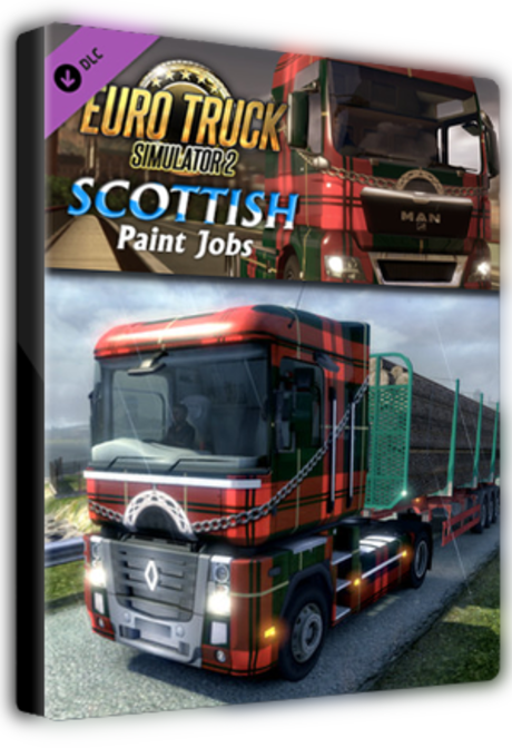 Euro Truck Simulator 2 - Scottish Paint Jobs Pack Steam Gift GLOBAL