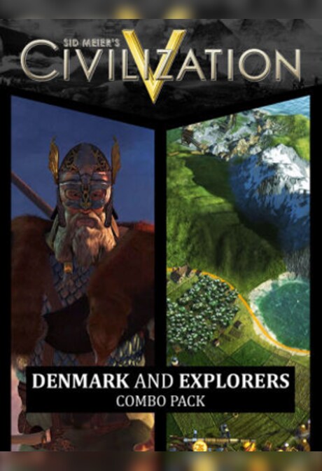 Sid Meier's Civilization V: Denmark and Explorer's Combo Pack Steam Key GLOBAL