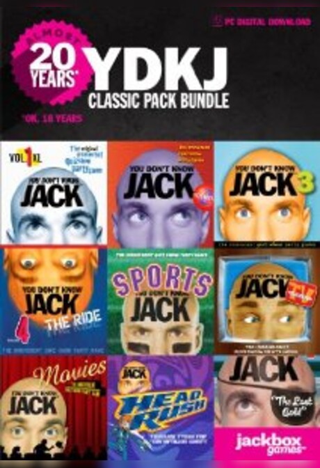 YOU DON'T KNOW JACK Classic Pack Steam Key GLOBAL