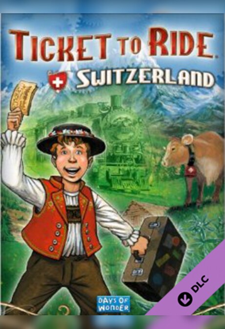 Ticket to Ride Switzerland Steam Key GLOBAL