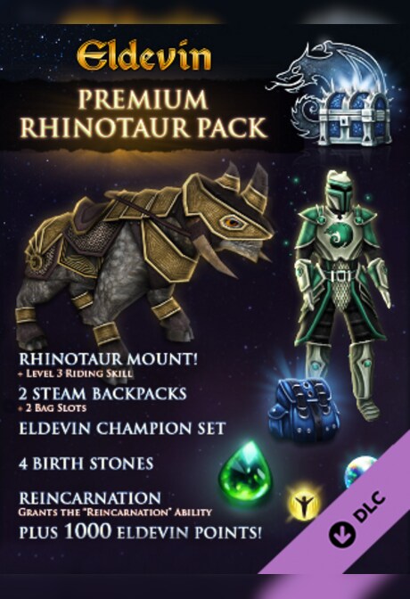 Eldevin: Premium Rhinotaur Pack Steam Key GLOBAL