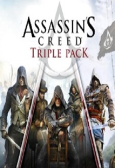 Assassin's Creed Triple Pack: Black Flag, Unity, Syndicate Xbox Live Xbox One Key UNITED STATES