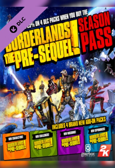 Borderlands: The Pre-Sequel Season Pass (PC) - Steam Gift - GLOBAL