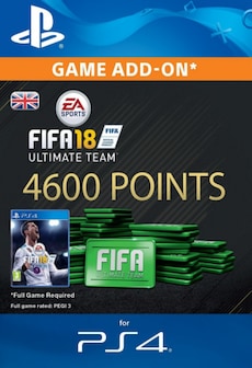 FIFA 18 Ultimate Team PSN GERMANY 4600 Points Key PS4