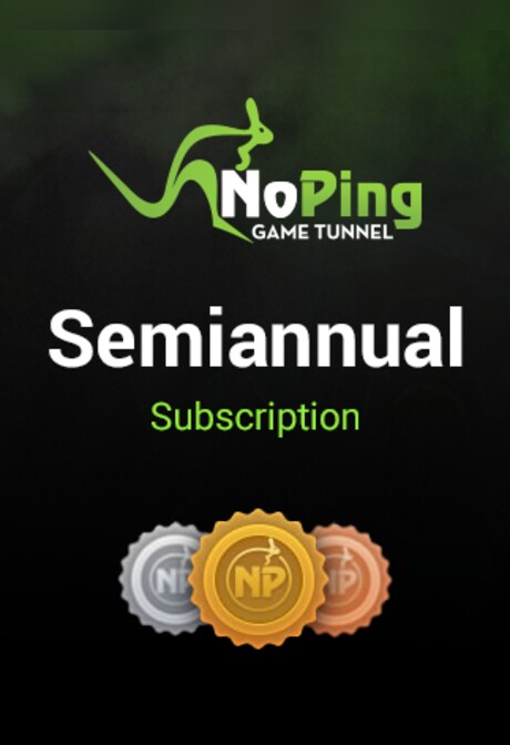 NoPing Game Tunnel Semiannual Subscription NoPing Key GLOBAL