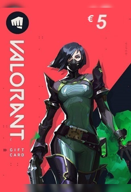 VALORANT Gift Card 5 EUR - Riot Key - EUROPE