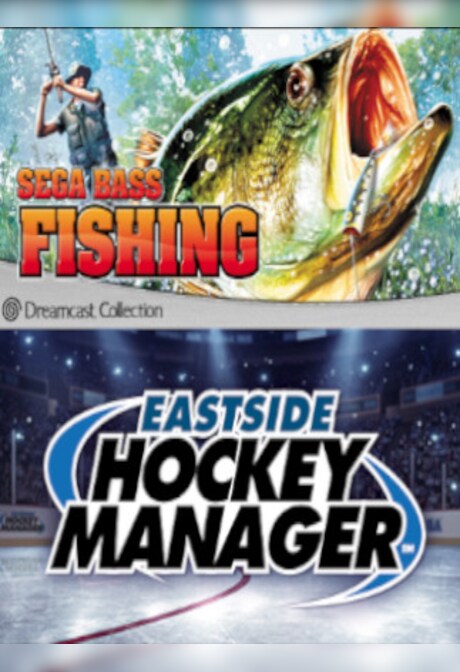 SEGA Bass Fishing + Eastside Hockey Manager Steam Key GLOBAL