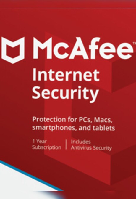 McAfee Internet Security 1 Device 1 Year - McAfee Key - GLOBAL