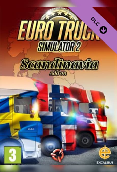 Euro Truck Simulator 2 - Scandinavia Gift Steam Steam Gift SOUTHEAST ASIA