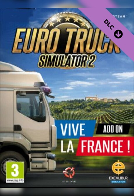 Euro Truck Simulator 2 - Vive la France! (DLC) - Steam Gift - EUROPE