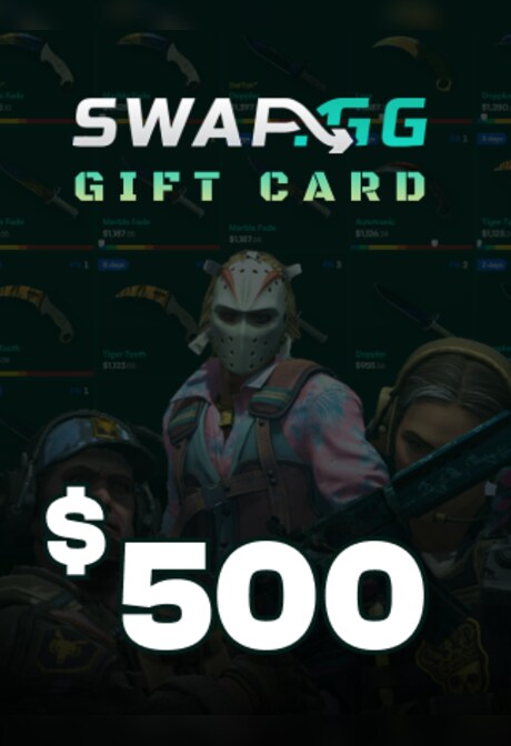 Swap.gg Gift Card 500 USD - Swap.gg Key - GLOBAL