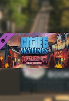 Cities: Skylines - Content Creator Pack: University City Steam Gift GLOBAL
