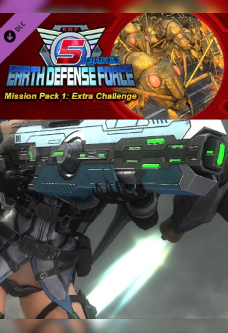 EARTH DEFENSE FORCE 5 - Mission Pack 1: Extra Challenge Steam Gift GLOBAL