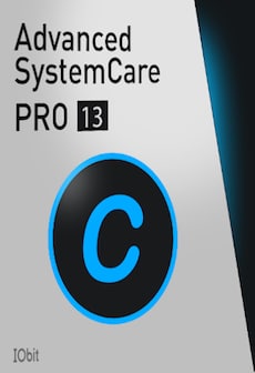 Advanced SystemCare 13 PRO (3 PC, 1 Year) - IObit Key - GLOBAL