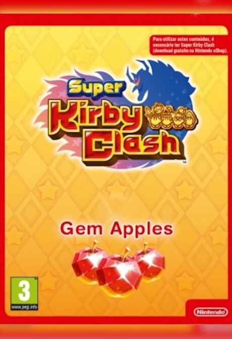Super Kirby Clash Currency 1000 Gem Apples Nintendo Switch Nintendo eShop Key EUROPE