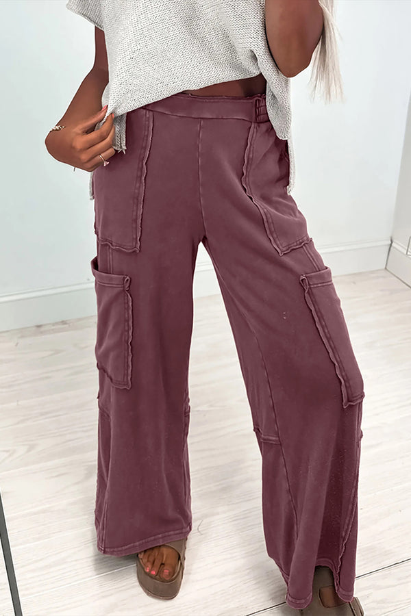 Pièce mode femme poches — rouge