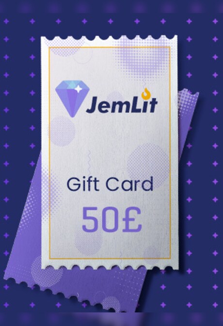 JemLit Gift Card 50 GBP - JemLit Key - GLOBAL
