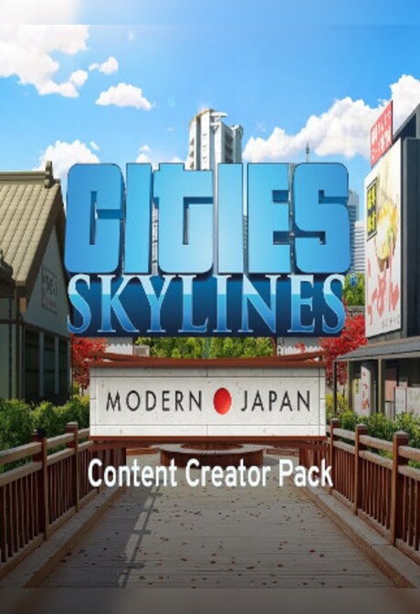 Cities: Skylines - Content Creator Pack: Modern Japan (PC) - Steam Key - CIS