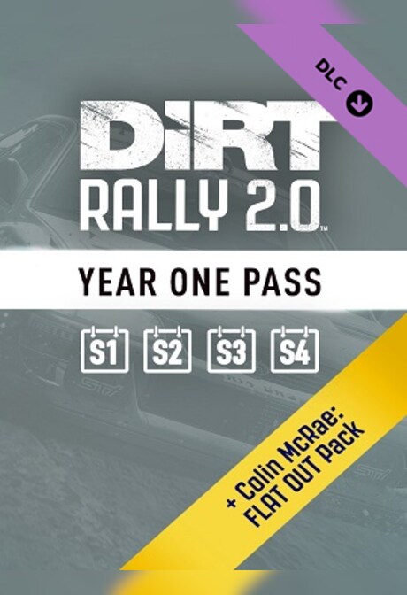 DIRT RALLY 2.0 - Year One Pass (SEASON1/2/3/4) (PC) - Steam Key - GLOBAL