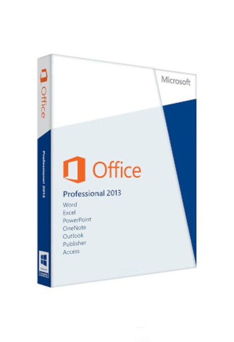 Microsoft Office Professional 2013 (PC) - Microsoft Key - GLOBAL