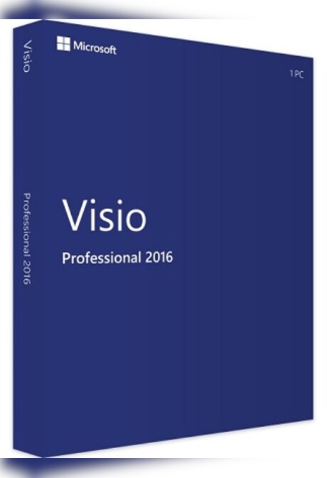 Microsoft Visio 2016 Professional (PC) - Microsoft Key - GLOBAL