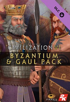 Sid Meier's Civlization VI: Byzantium & Gaul Pack (PC) - Steam Key - EUROPE