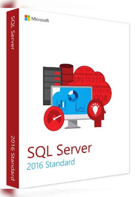 Microsoft SQL Server 2016 Standard (PC) - Microsoft Key - GLOBAL