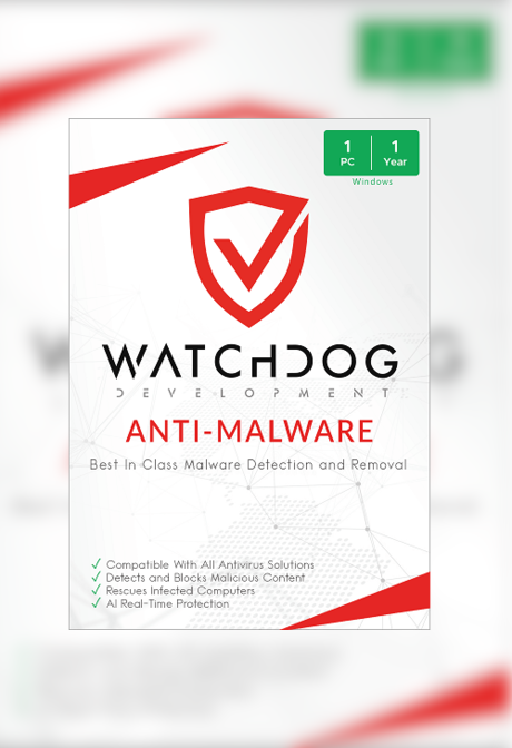 Watchdog Anti-Malware 1 PC 1 Year - GLOBAL