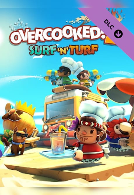 Overcooked! 2 - Surf 'n' Turf (PC) - Steam Gift - GLOBAL